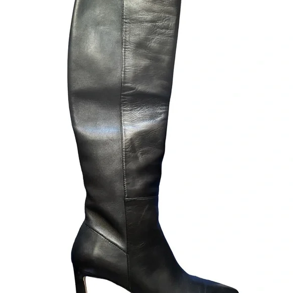 Stuart Weitzman Demi75 Womens Leather Tall Knee-High Boots - Picture 10 of 12